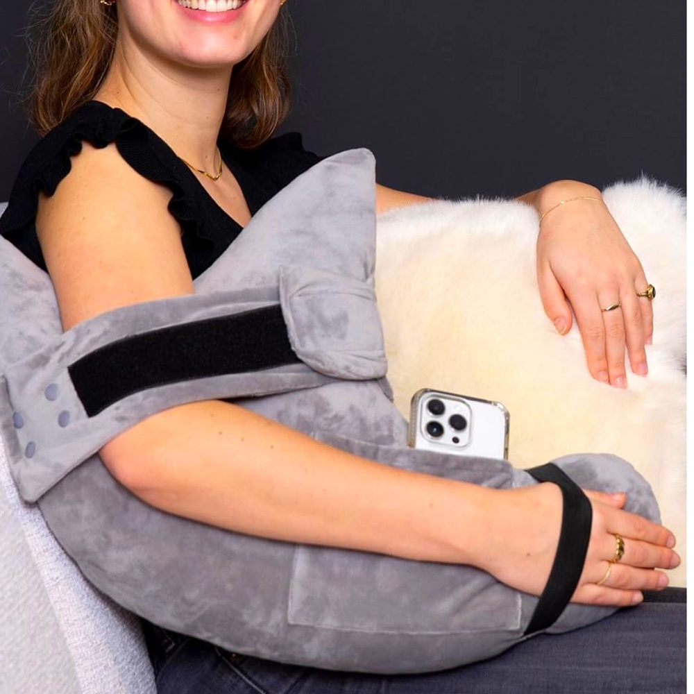 Rotator Cuff Pillow with Pocket- Post Shoulder Surgery Pillow sleeping recovery